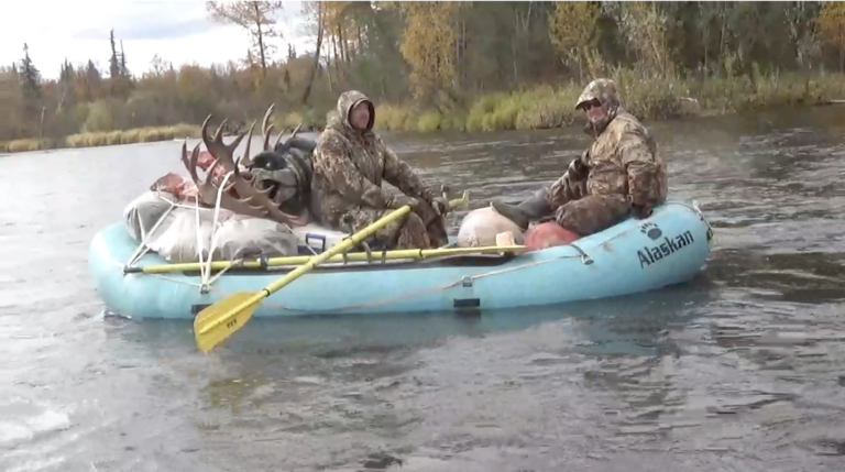 river float hunting alaskan moose