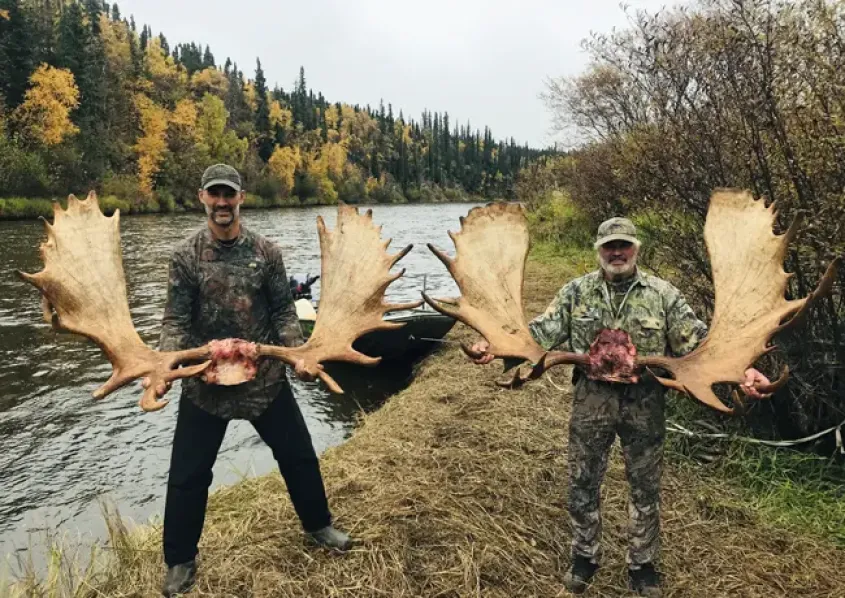 Master Guide Les Krank And Son Ryan Krank Alaska Hunting Guides